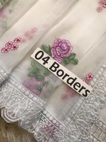 Bareeze Unstitched Embroidered 3-Piece Cotton Suit with Chiffon Dupatta – Summer Collection